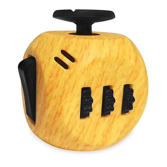 12 Sides Fidget Cube | Anti Stress Sensory Toy for Focus and Calm